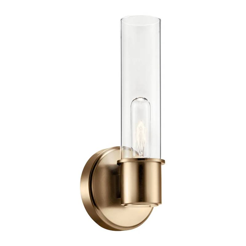 Kichler 52653 Aviv 1-lt 13" Tall Wall Sconce-Champagne Bronze