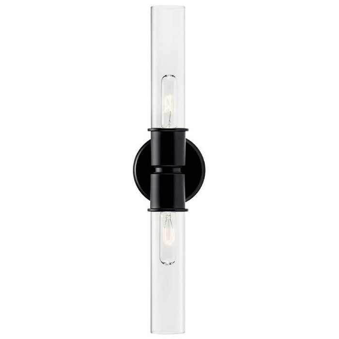 Kichler 52654 Aviv 2-lt 24" Wall Sconce-Black