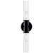Kichler 52654 Aviv 2-lt 24" Wall Sconce-Black