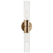 Kichler 52654 Aviv 2-lt 24" Wall Sconce-Champagne Bronze