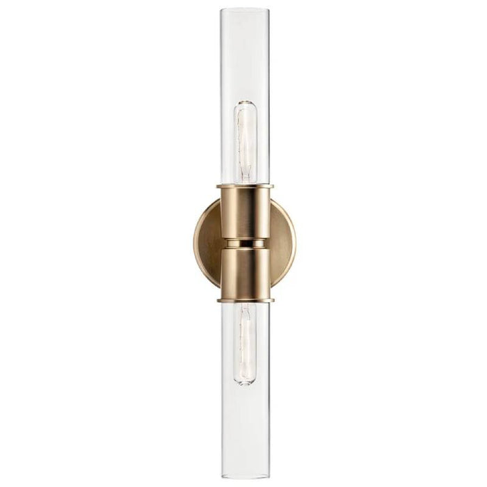 Kichler 52654 Aviv 2-lt 24" Wall Sconce-Champagne Bronze