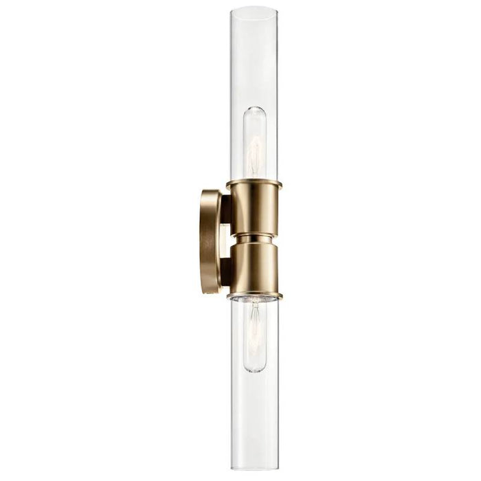 Kichler 52654 Aviv 2-lt 24" Wall Sconce-Champagne Bronze