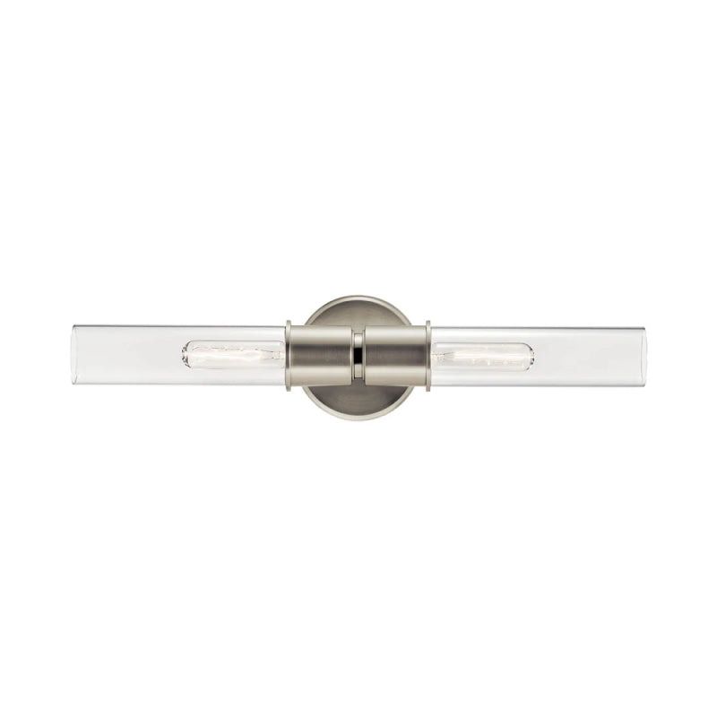 Kichler 52654 Aviv 2-lt 24" Wall Sconce-Brushed Nickel