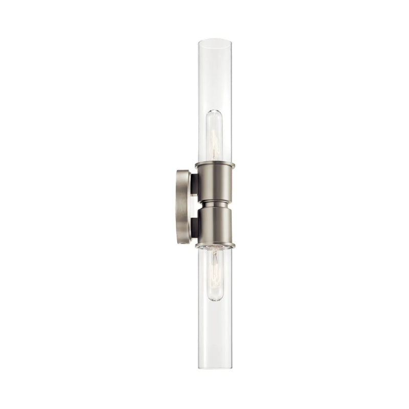 Kichler 52654 Aviv 2-lt 24" Wall Sconce-Brushed Nickel