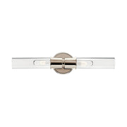 Kichler 52654 Aviv 2-lt 24" Wall Sconce-Polished Nickel
