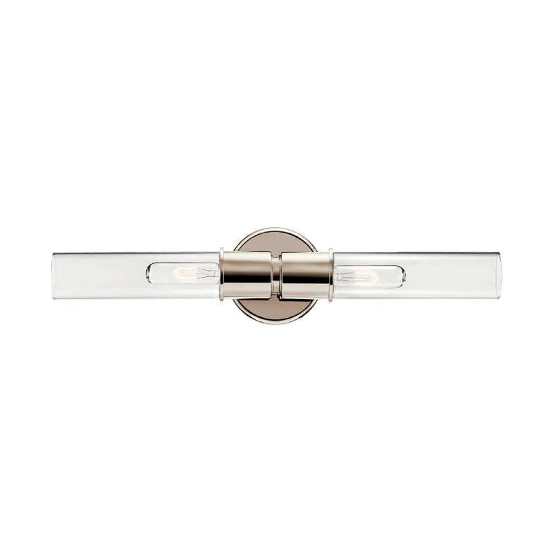 Kichler 52654 Aviv 2-lt 24" Wall Sconce-Polished Nickel