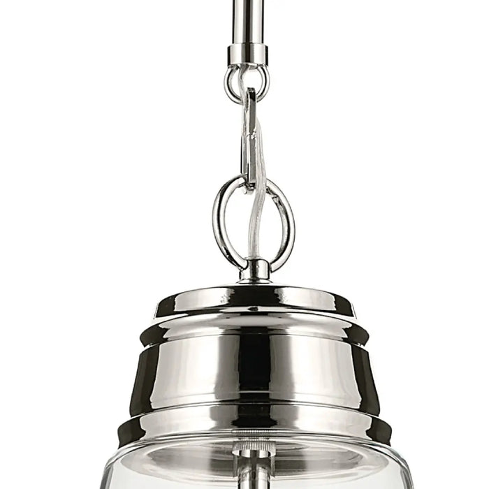 Kichler 52661 Marsailli 1-lt 12" Pendant - Polished Nickel