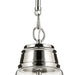 Kichler 52661 Marsailli 1-lt 12" Pendant - Polished Nickel