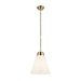 Kichler 52662 Marsailli 1-lt 16" Pendant - Champagne Bronze Opal Glass