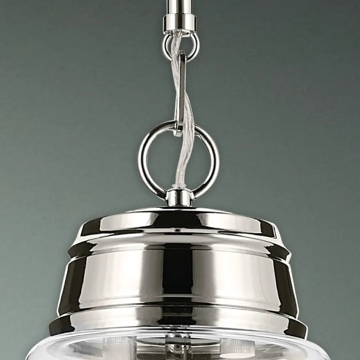 Kichler 52662 Marsailli 1-lt 16" Pendant - Polished Nickel