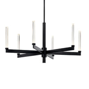 Kichler 52667 Sycara 6-lt 36" LED Chandelier-Black