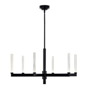 Kichler 52667 Sycara 6-lt 36" LED Chandelier-Black