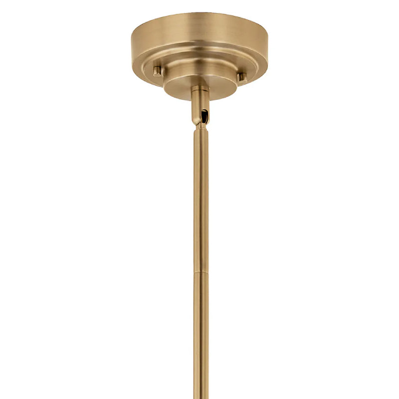Kichler 52667 Sycara 6-lt 36" LED Chandelier-Champagne Bronze