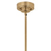 Kichler 52667 Sycara 6-lt 36" LED Chandelier-Champagne Bronze