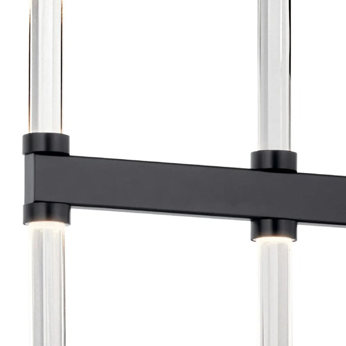 Kichler 52670 Sycara 14-lt 48" LED Linear Chandelier-Black