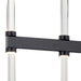 Kichler 52670 Sycara 14-lt 48" LED Linear Chandelier-Black