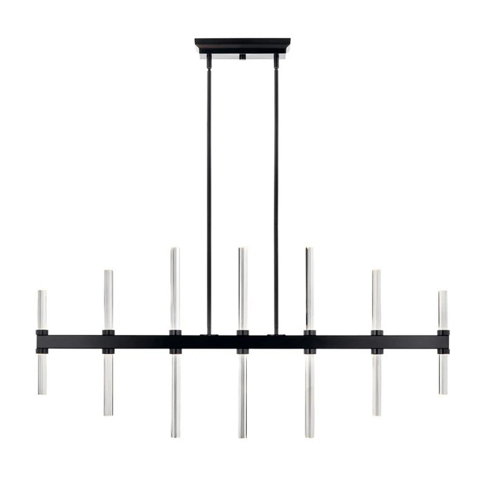 Kichler 52670 Sycara 14-lt 48" LED Linear Chandelier-Black