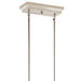 Kichler 52670 Sycara 14-lt 48" LED Linear Chandelier-Polished Nickel