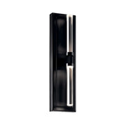 Kichler 52671 Sycara 2-lt 19" Tall LED Wall Sconce-Black