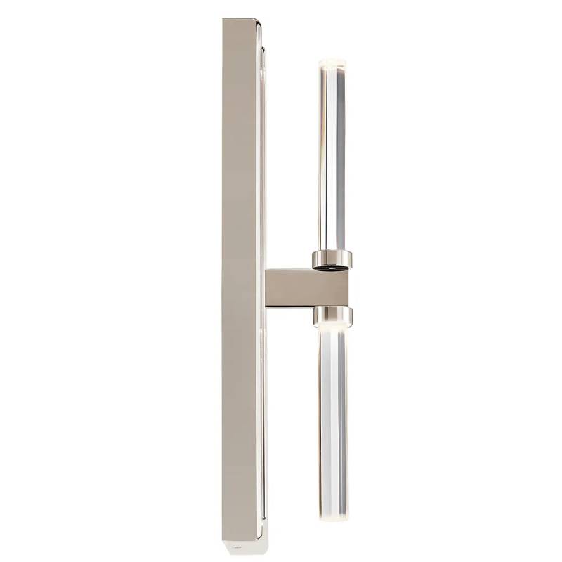 Kichler 52671 Sycara 2-lt 19" Tall LED Wall Sconce - Polished Nickel