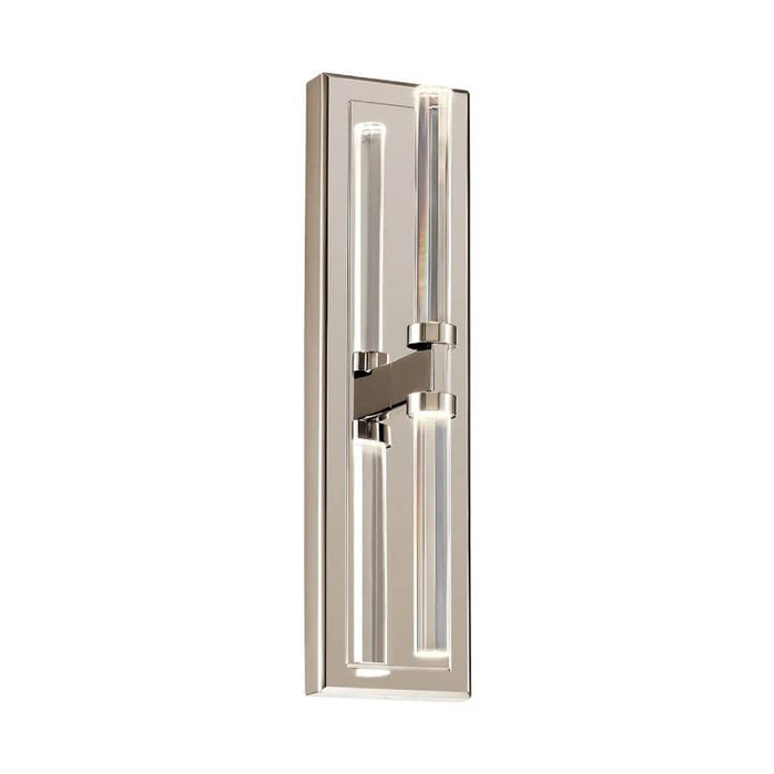 Kichler 52671 Sycara 2-lt 19" Tall LED Wall Sconce-Polished Nickel