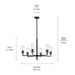 Kichler 52679 Velestino 6-lt 30" Chandelier