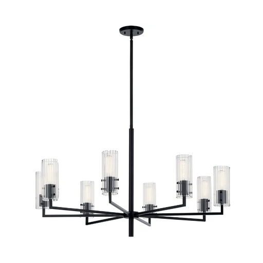 Kichler 52680 Velestino 8-lt 40" Chandelier - Black
