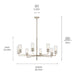 Kichler 52680 Velestino 8-lt 40" Chandelier