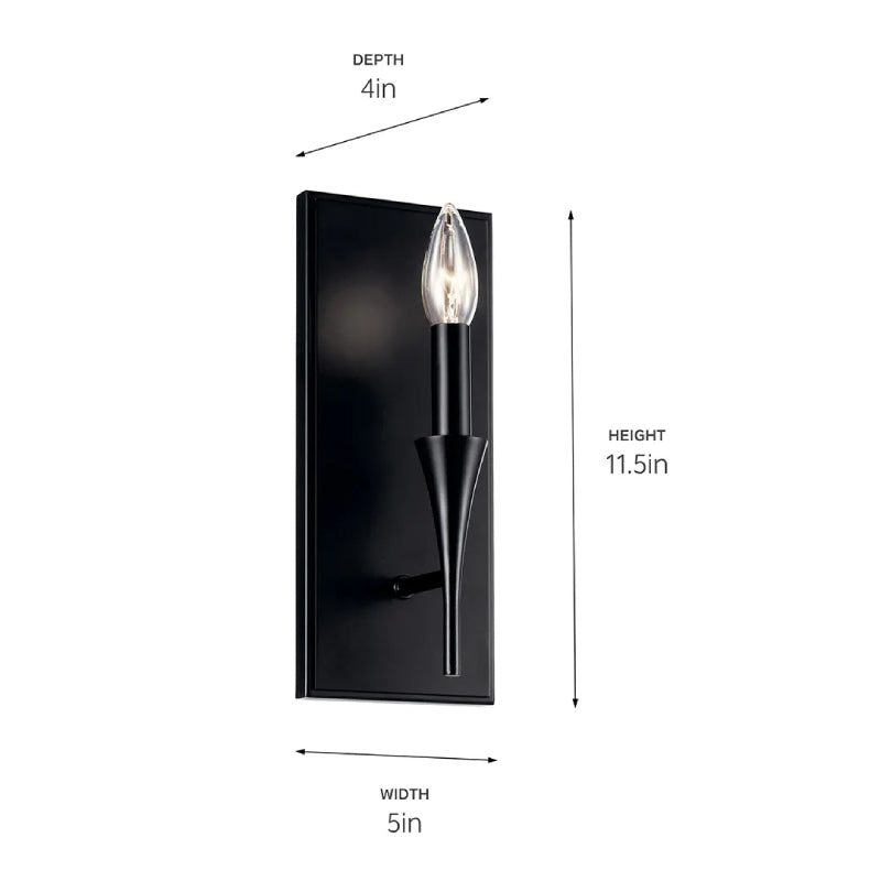 Kichler 52694 Alvaro 1-lt 12" Tall LED Wall Sconce