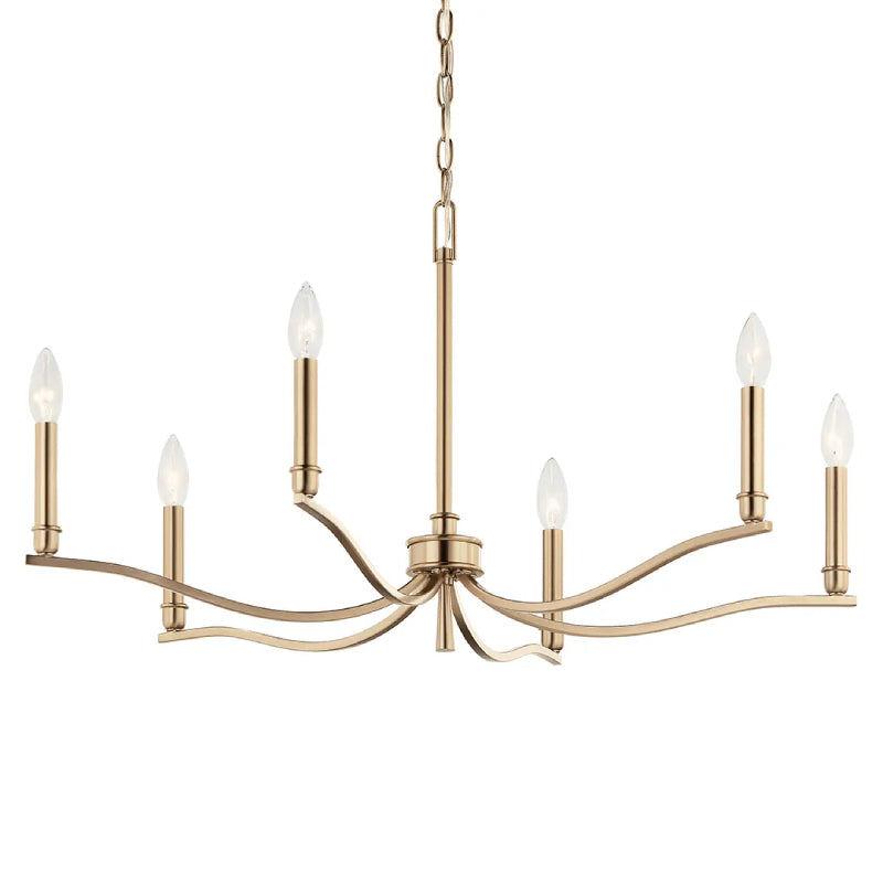 Kichler 52695 Malene 6-lt 32" Chandelier