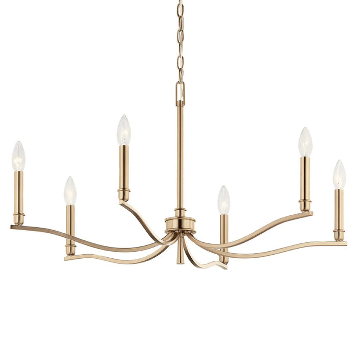 Kichler 52695 Malene 6-lt 32" Chandelier