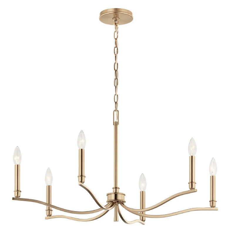 Kichler 52695 Malene 6-lt 32" Chandelier