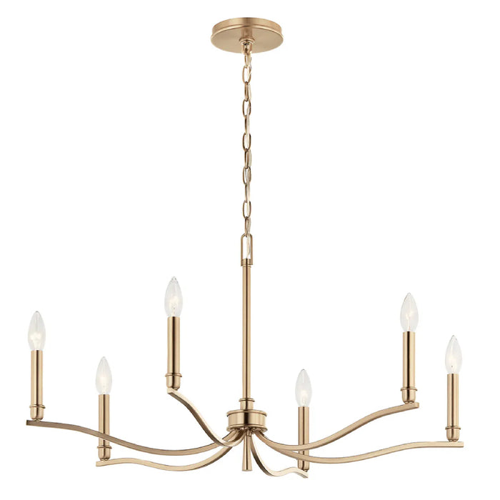 Kichler 52695 Malene 6-lt 32" Chandelier