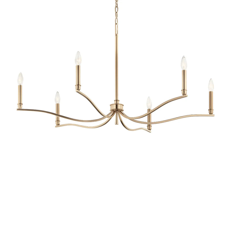 Kichler 52696 Malene 6-lt 42" Chandelier