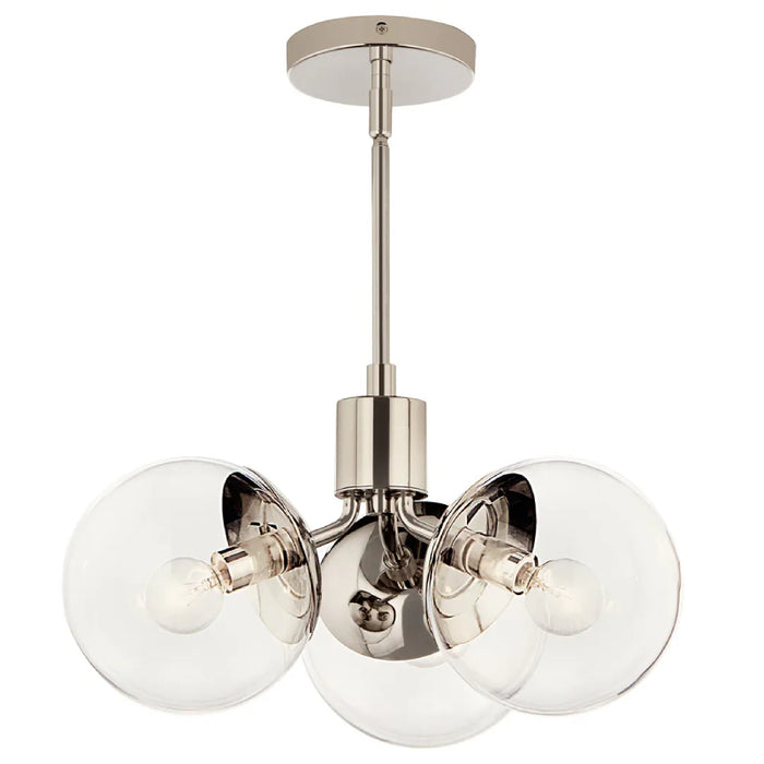 Kichler 52700 Silvarious 3-lt 17" Pendant