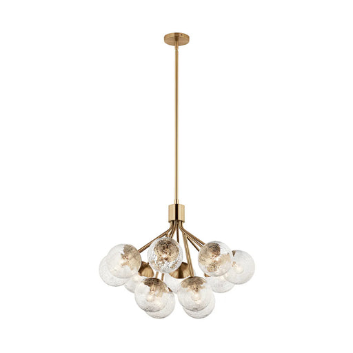 Kichler 52701 Silvarious 12-lt 30" Chandelier-Champagne Bronze