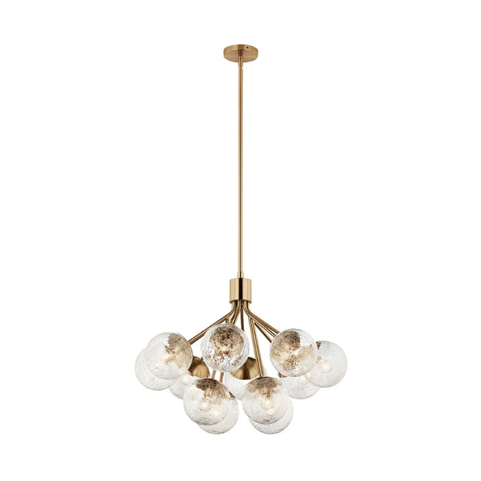 Kichler 52701 Silvarious 12-lt 30" Chandelier-Champagne Bronze