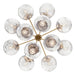 Kichler 52701 Silvarious 12-lt 30" Chandelier