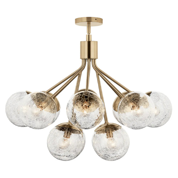 Kichler 52701 Silvarious 12-lt 30" Chandelier-Champagne Bronze