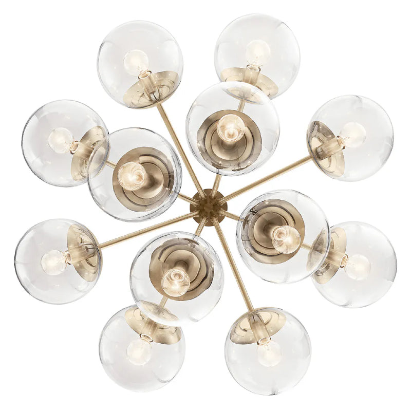 Kichler 52701 Silvarious 12-lt 30" Chandelier