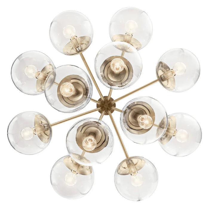 Kichler 52701 Silvarious 12-lt 30" Chandelier