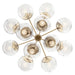 Kichler 52701 Silvarious 12-lt 30" Chandelier