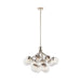 Kichler 52701 Silvarious 12-lt 30" Chandelier-Polished Nickel