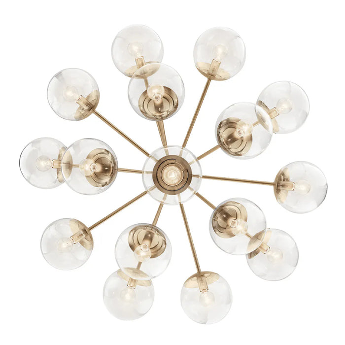 Kichler 52702 Silvarious 16-lt 38" Chandelier