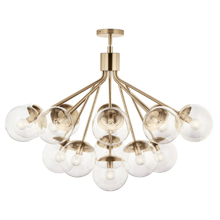 Kichler 52702 Silvarious 16-lt 38" Chandelier