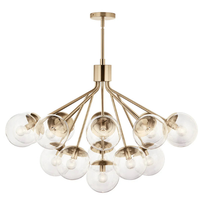 Kichler 52702 Silvarious 16-lt 38" Chandelier