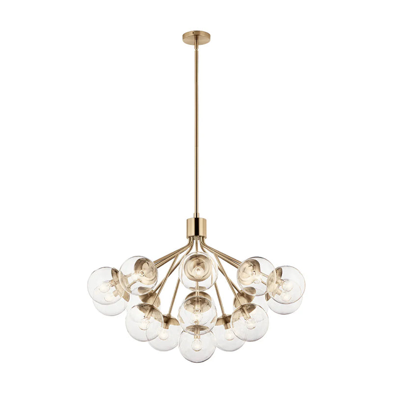 Kichler 52702 Silvarious 16-lt 38" Chandelier