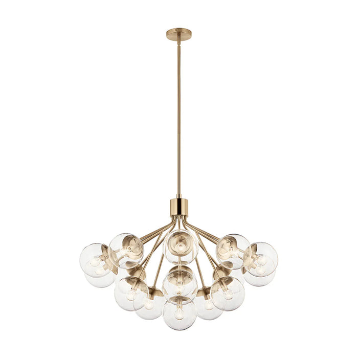 Kichler 52702 Silvarious 16-lt 38" Chandelier