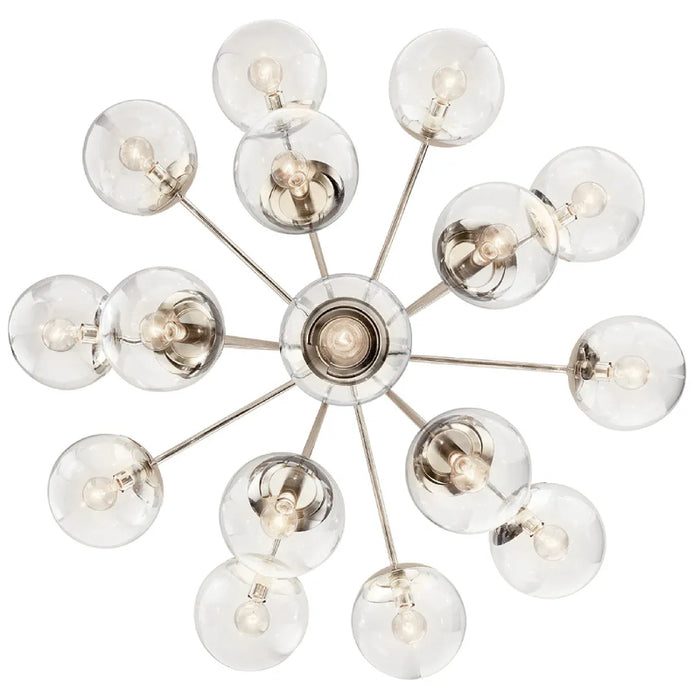 Kichler 52702 Silvarious 16-lt 38" Chandelier