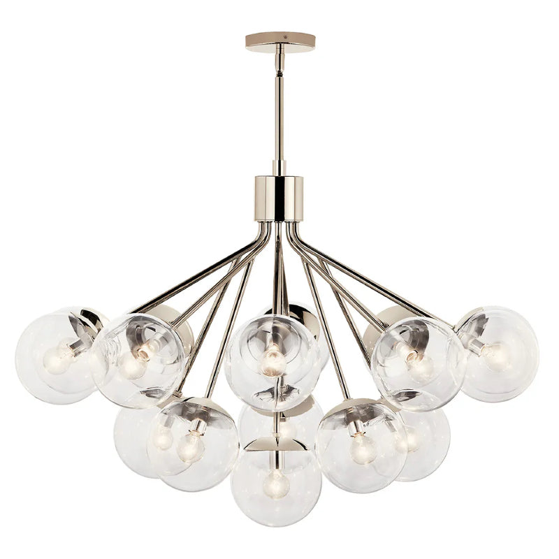 Kichler 52702 Silvarious 16-lt 38" Chandelier